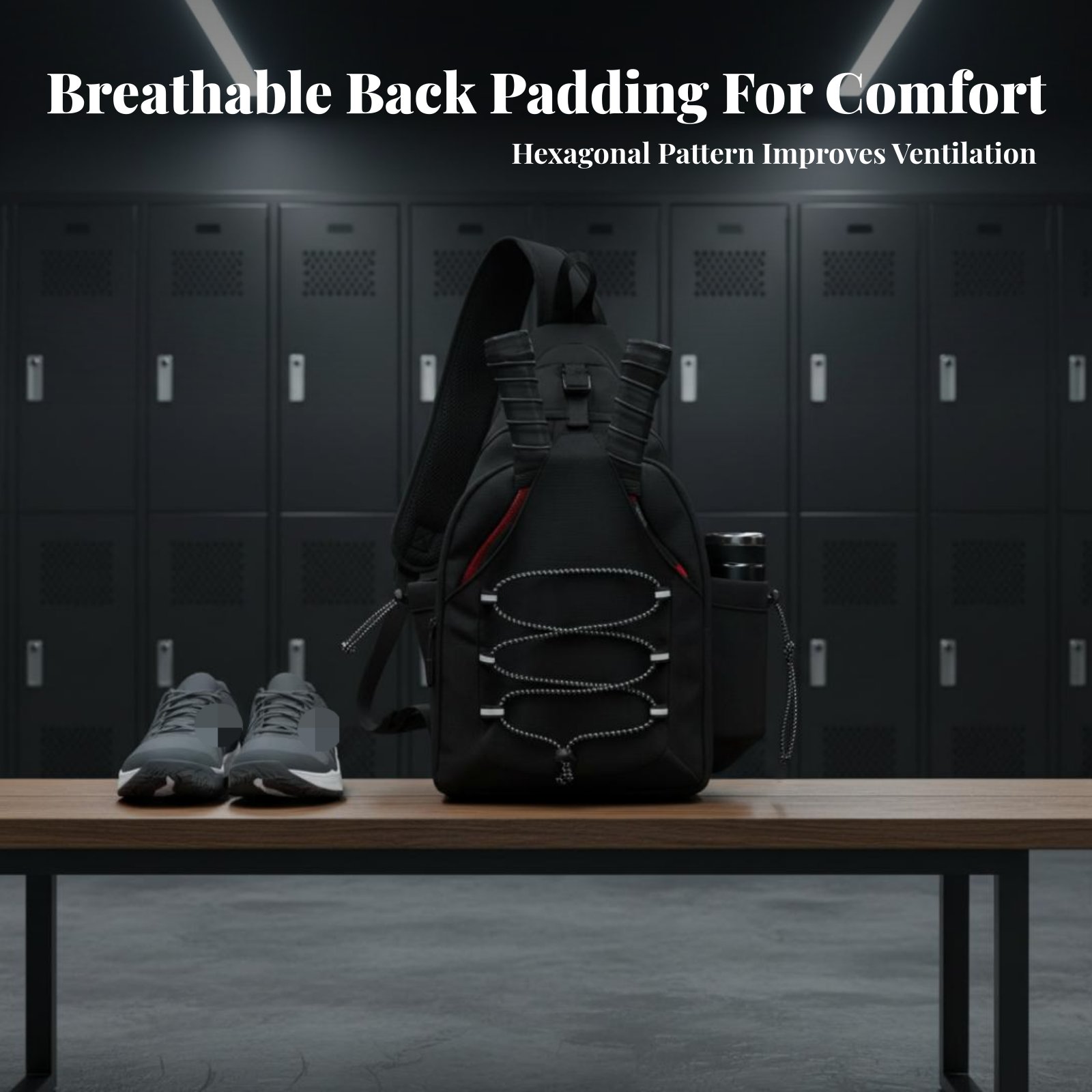 Pickleball Paddle - Sac de pickleball multi-poches, sac à