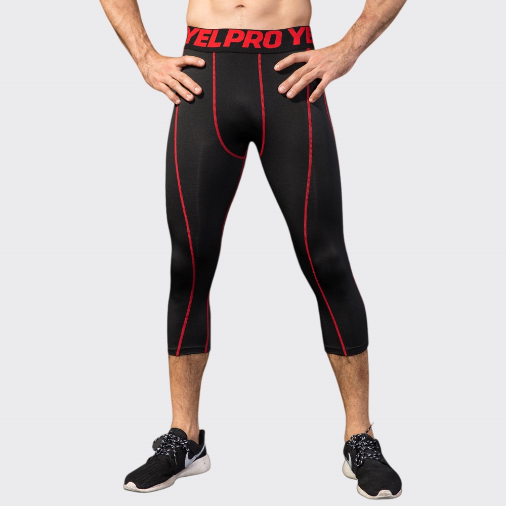 Sports Equipment Logo - Leggings de compression pour hommes, vêtements