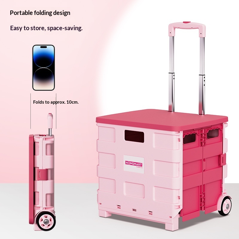 Sports Equipment Trolley - Chariot de courses pliable portable avec