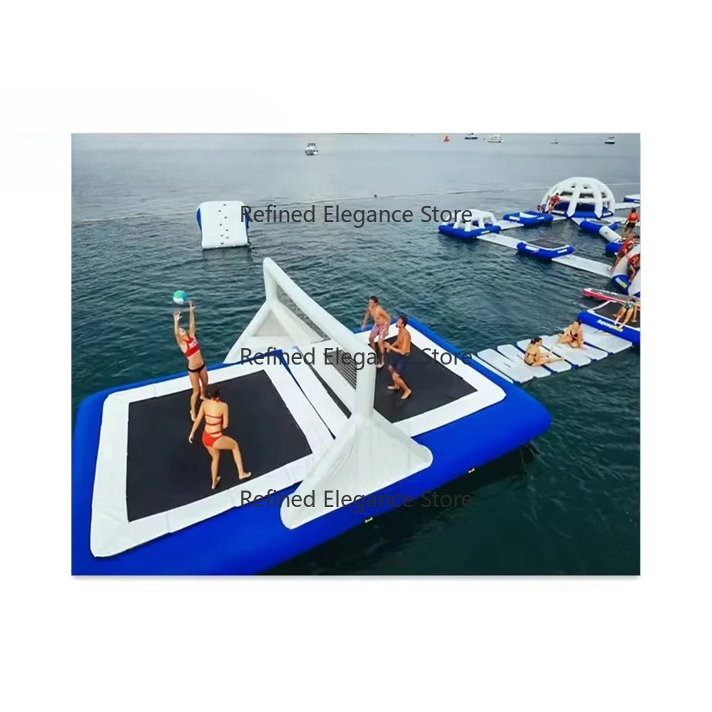 Sports Equipment Volleyball - Terrain de volley-ball flottant gonflable avec