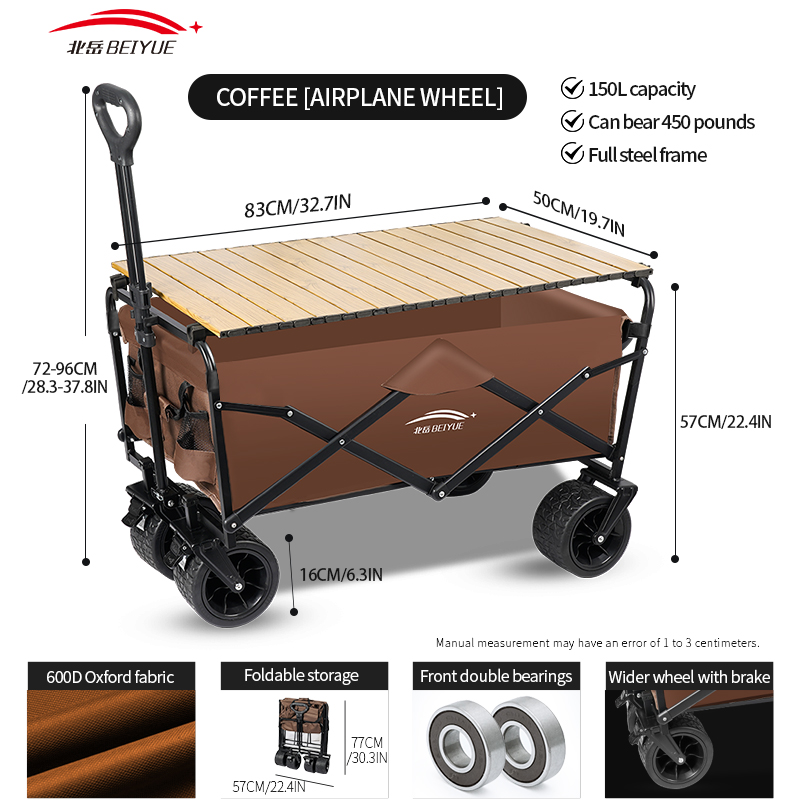 Chariot de camping pliable rob - Sports Equipment Trolley avis et prix