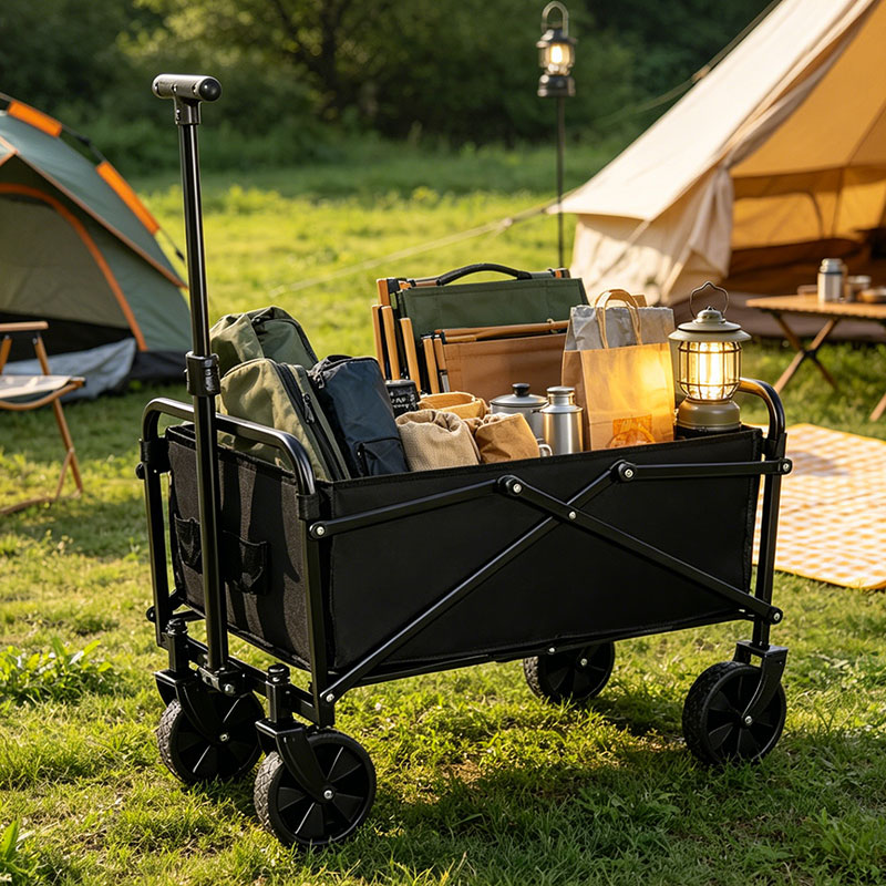 1 chariot de camping pliable,  - Sports Equipment Trolley avis et prix