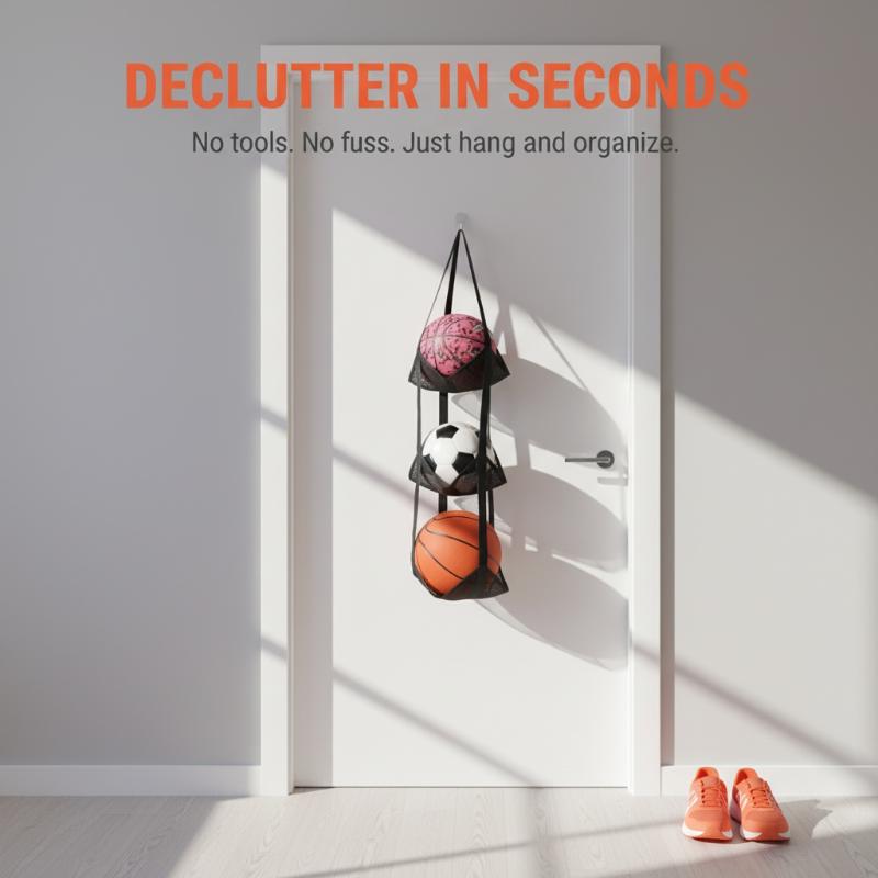 Sac de rangement mural en file - Sports Equipment Storage avis et prix