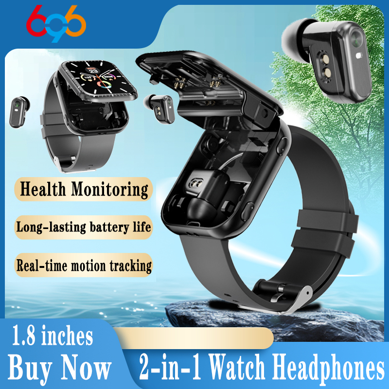 Montre connectée 2 en 1 étanch - Sports Equipment In French avis et prix