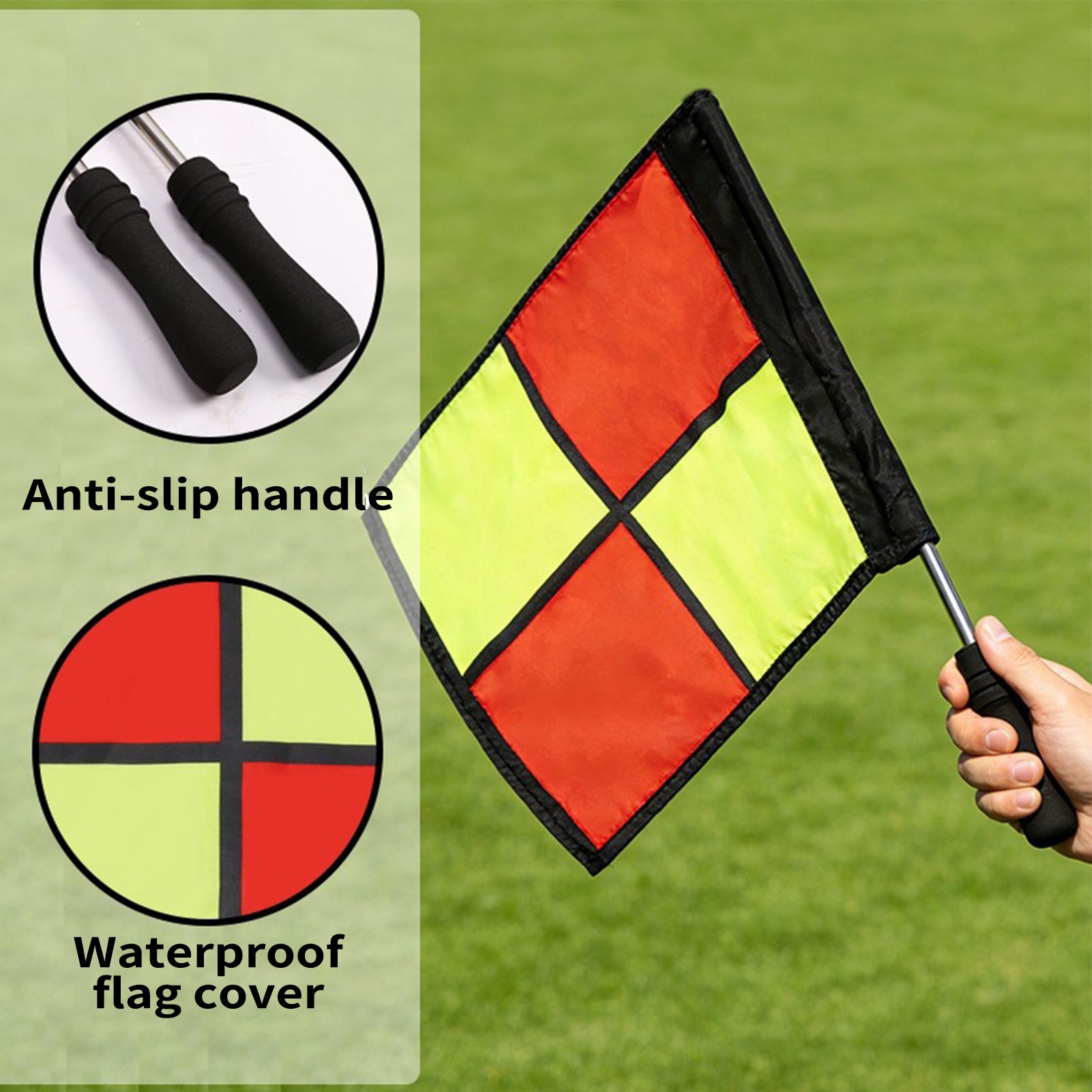 Drapeaux d'arbitre de football - Sports Equipment Volleyball avis et prix