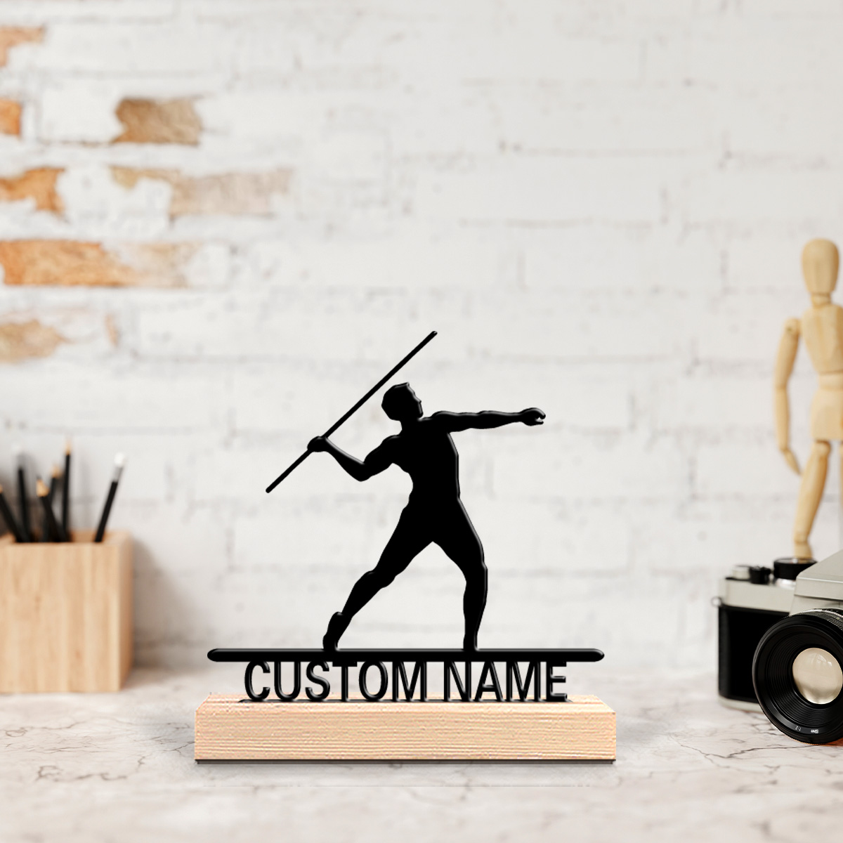 1 pièce Statue en étain person - Javelin Throwing avis et prix