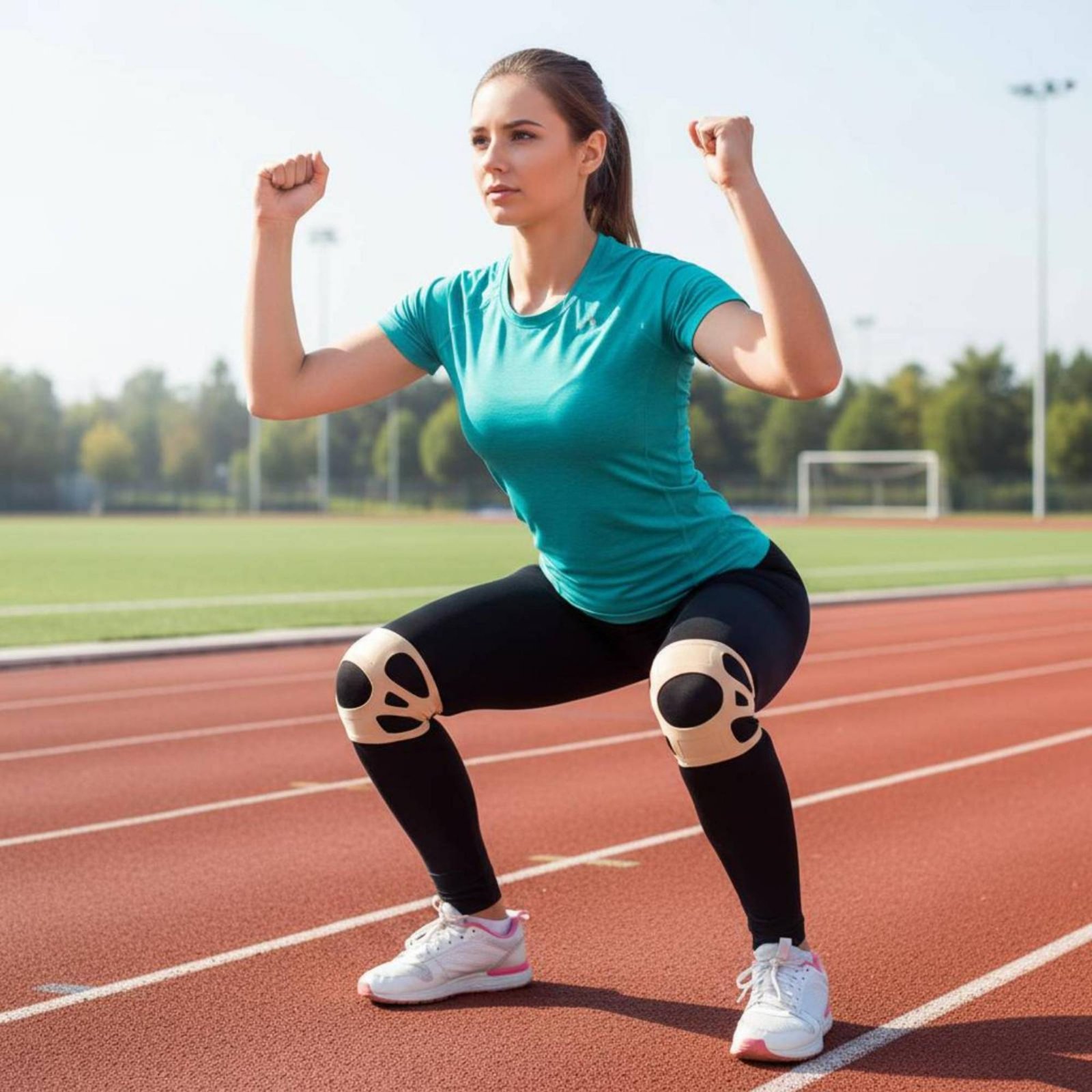Genouillère en silicone pour u - Sports Equipment Knee Support avis et prix