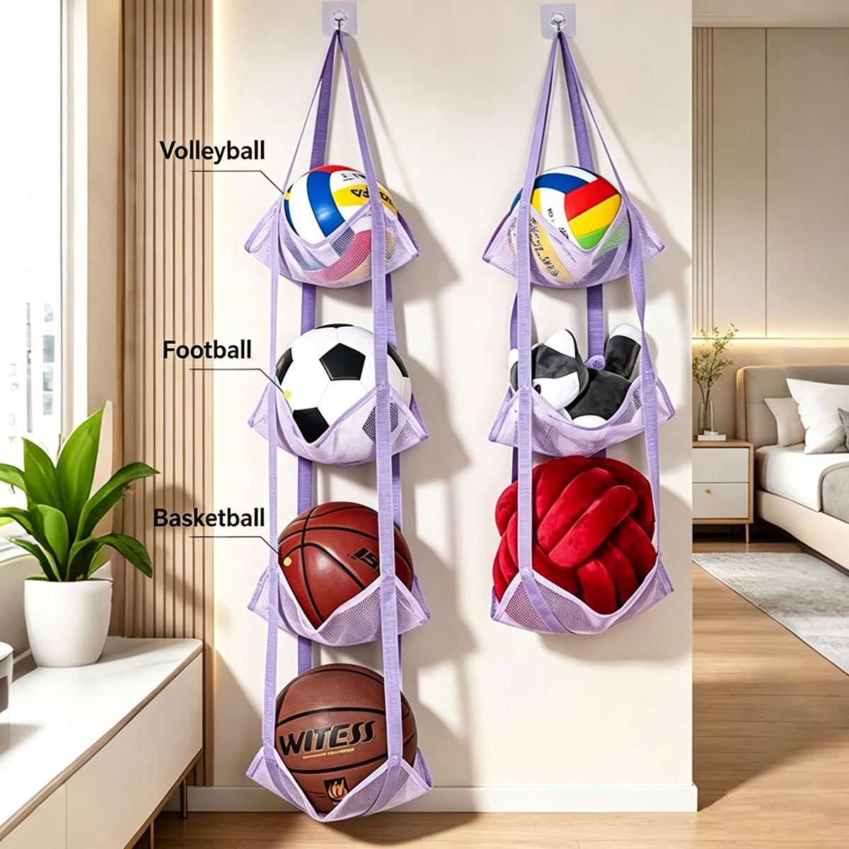 Sac de rangement suspendu à 3/ - Sports Equipment Volleyball avis et prix