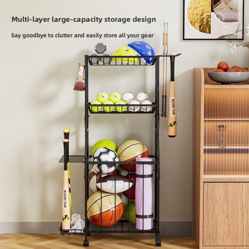 Étagère de rangement multifonc - Sports Equipment Trolley avis et prix