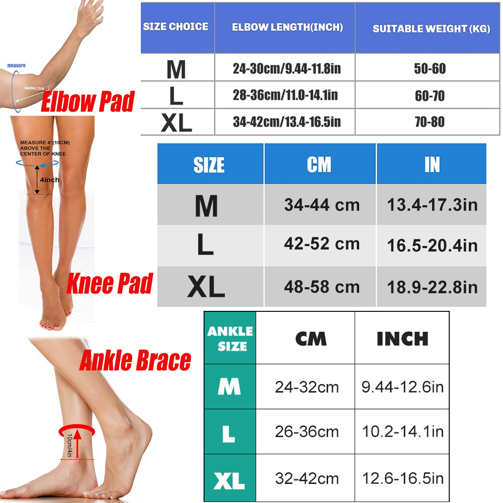 Ensemble de 6 pièces d'équipem - Sports Equipment Knee Support avis et prix