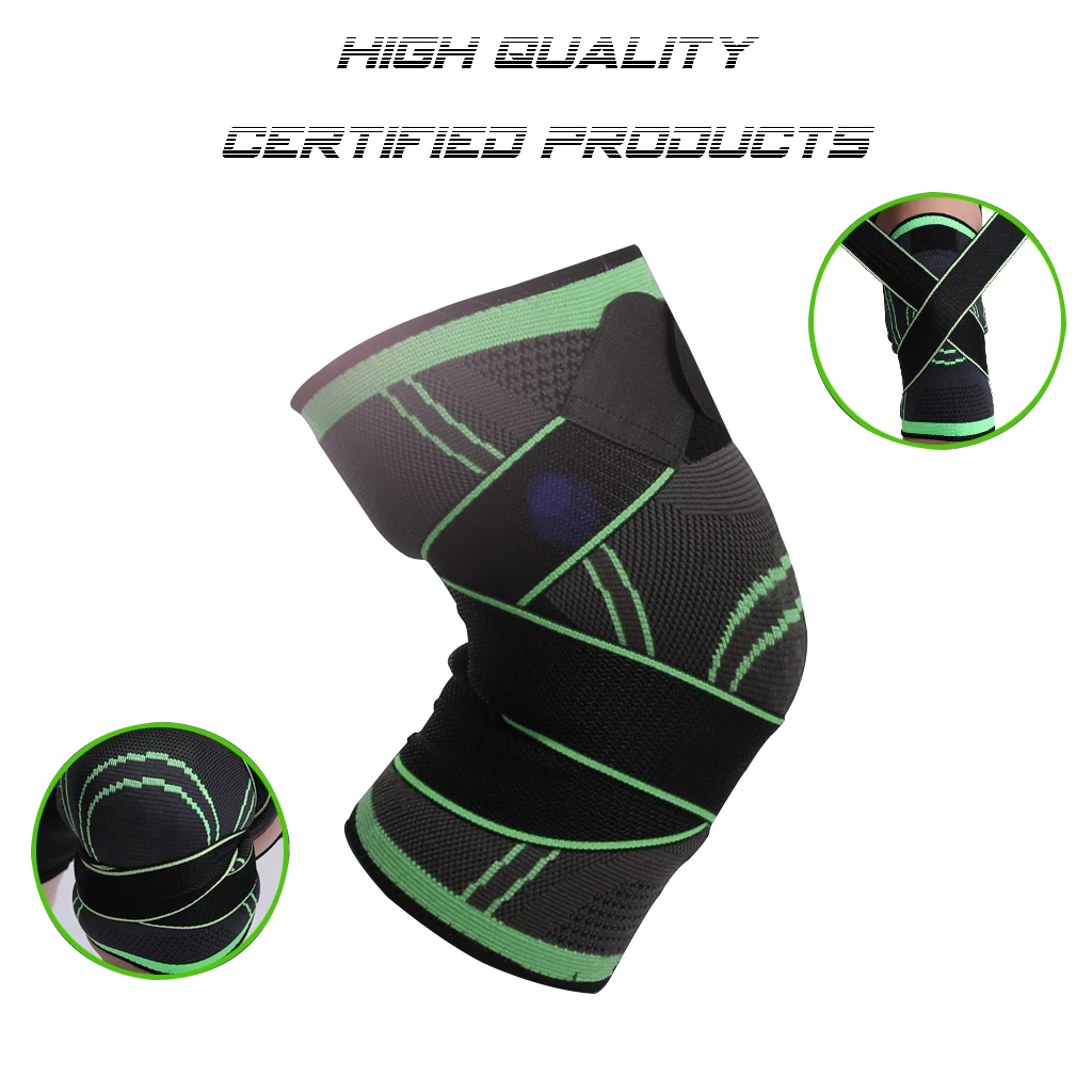 1 pièce de genouillère de Comp - Sports Equipment Knee Support avis et prix
