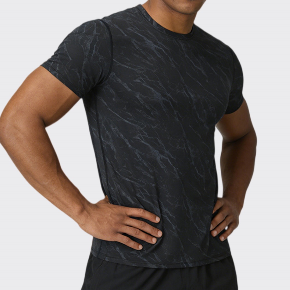 T-shirt de fitness à séchage r - Sports Equipment Logo avis et prix