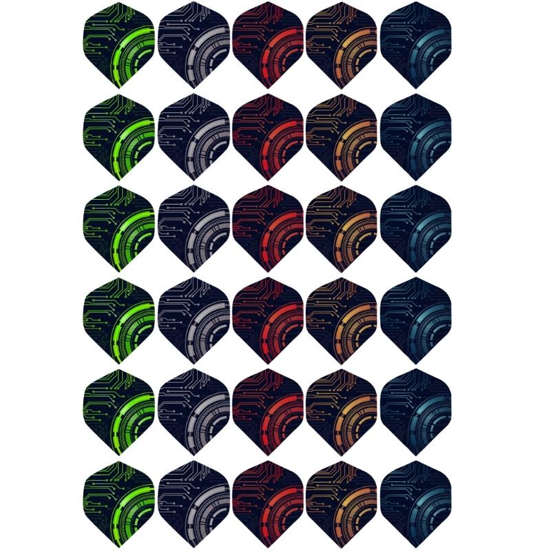 30pcs / pack Tail Flight Fligh - Sports Equipment In Flight avis et prix