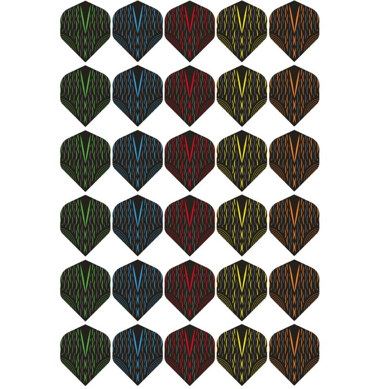 30pcs / pack Tail Flight Fligh - Sports Equipment In Flight avis et prix