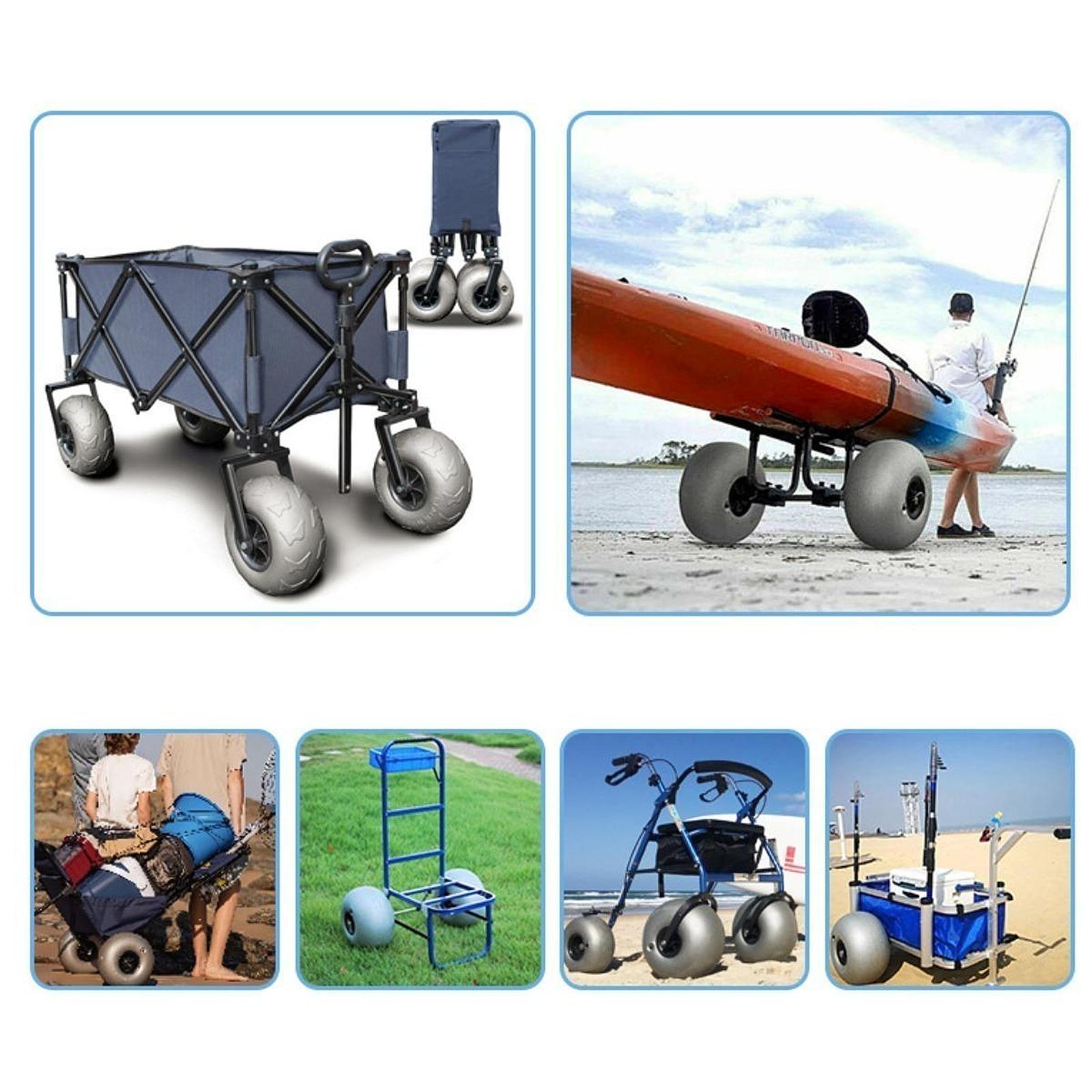 Chariot de plage avec roues de - Sports Equipment Trolley avis et prix
