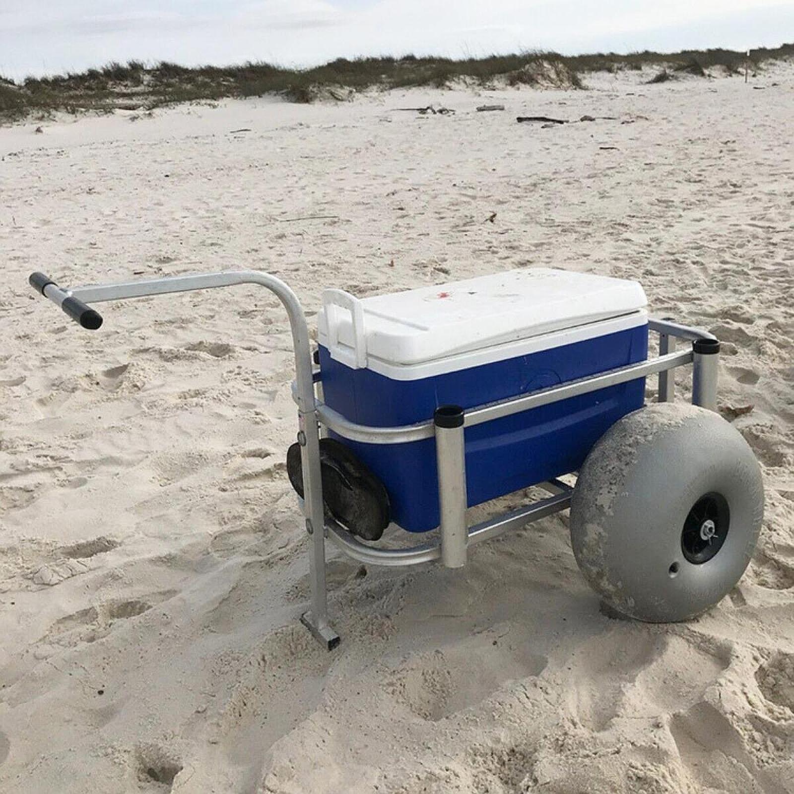 Chariot de plage avec roues de - Sports Equipment Trolley avis et prix